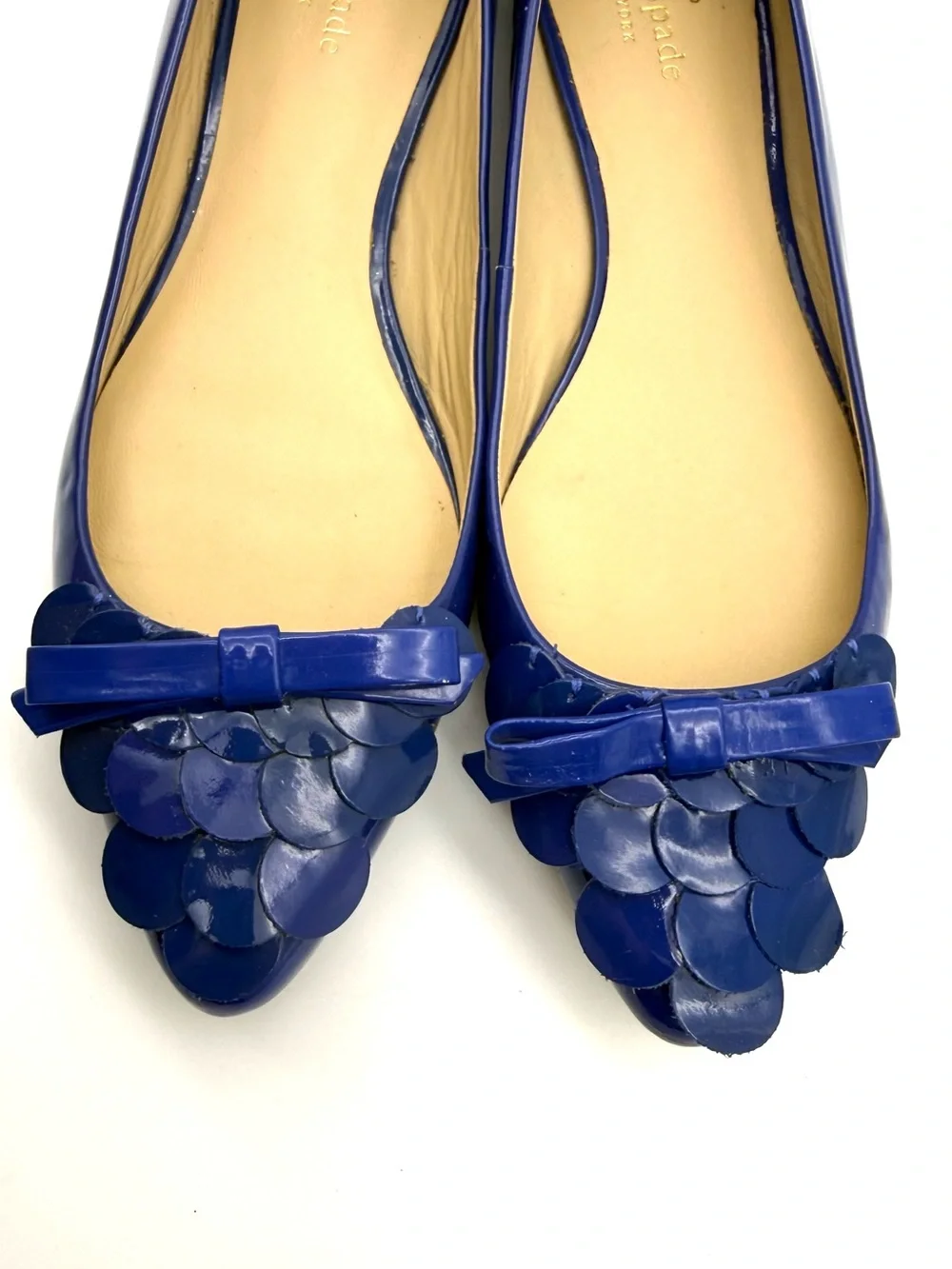 Kate Spade Erica Flat Blue Bow Appliqué 9